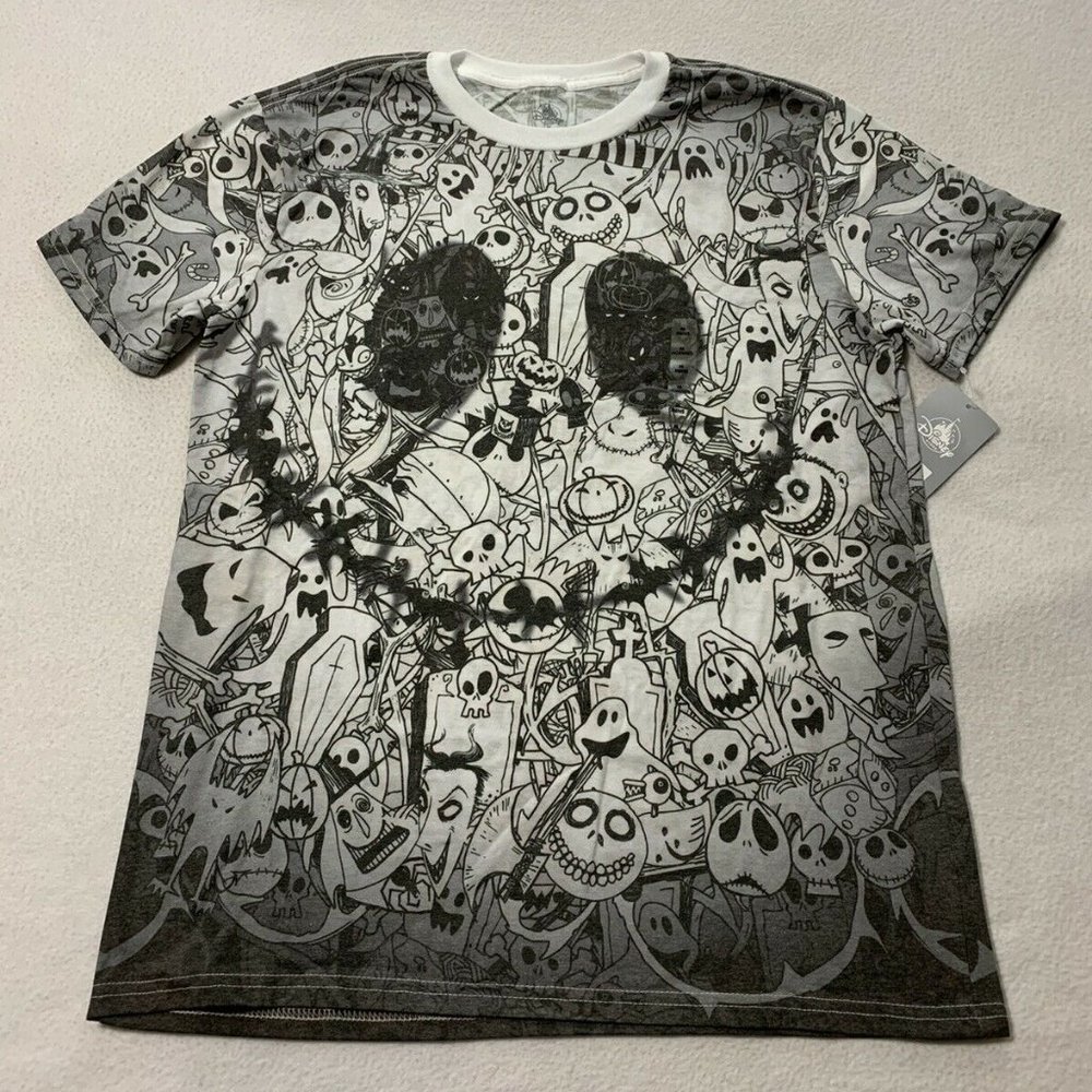 Disney Store Nightmare Before Xmas Graphic Shirt